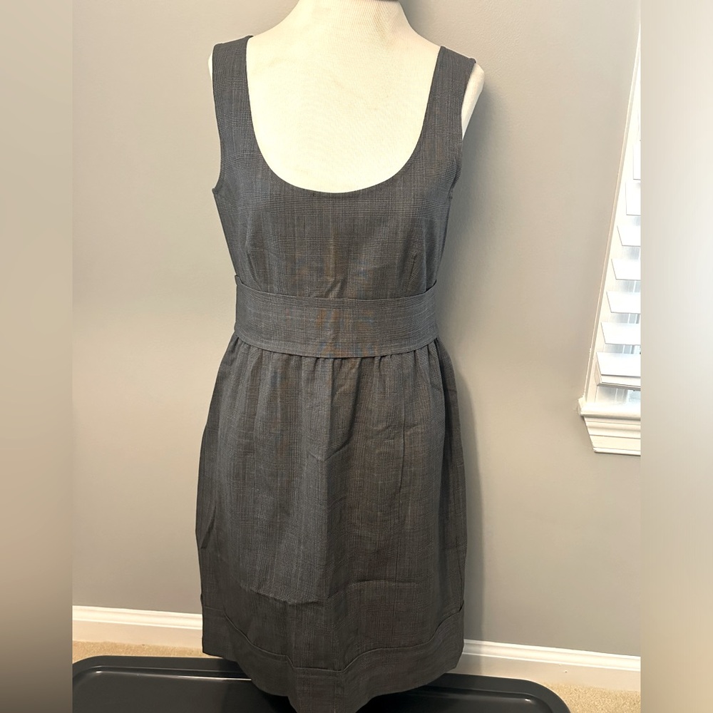 Theory dress plaid pattern